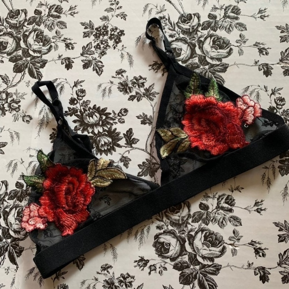 Size Small Floral Bralette